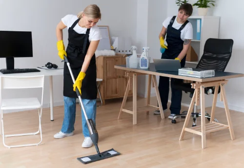 Nettoyage de bureau professionnel à Trespoux-Rassiels